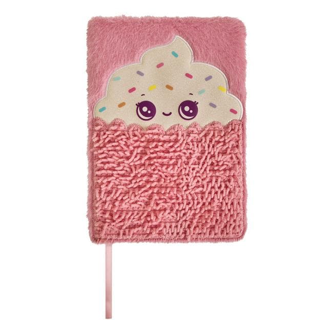 Sainsbury's Home Fluffy Cupcake A5 Notebook - gallery image 1