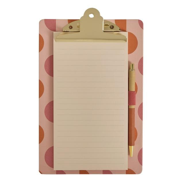 Sainsbury's Home Bold Pattern To Do List & Pen - gallery image 1