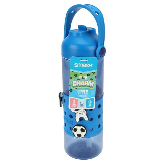 Smash Charm Water Bottle - Blue - gallery image 1
