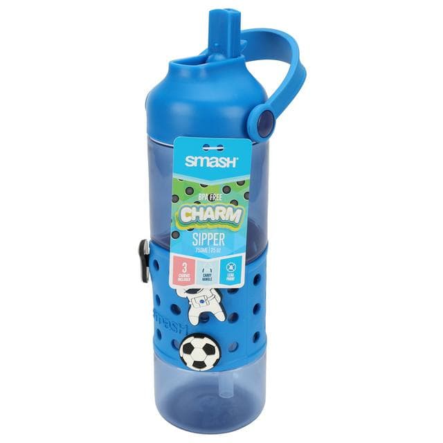Smash Charm Water Bottle - Blue - gallery image 2