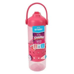 Smash Charm Water Bottle - Pink