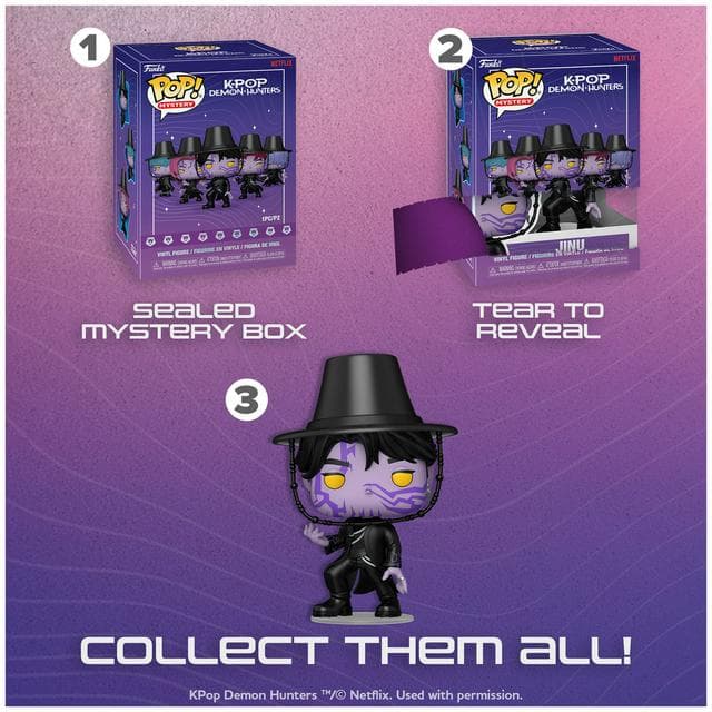 Funko Kpop Demon Hunters Vinyl Figure Assortment - gallery image 3