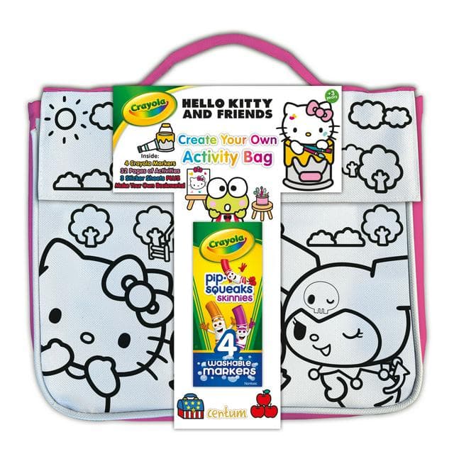 Crayola Hello Kitty Create Your Own Activity Bag - gallery image 1