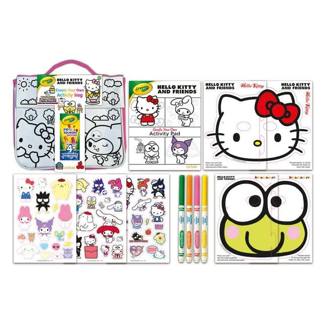 Crayola Hello Kitty Create Your Own Activity Bag - gallery image 2