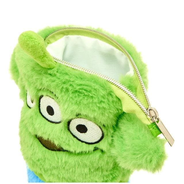 Disney Toy Story Faux Fur Stand & Slide Alien Pencil Case - gallery image 2