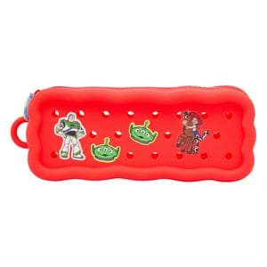 Disney Toy Story Silicone Pencil Case With Press In Charms