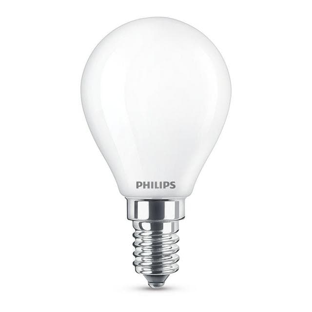 Philips LED E14 P45 Warm White Light Bulb - 40w - gallery image 1