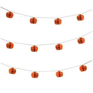 Sainsbury's Home Paper Pumpkin Garland 