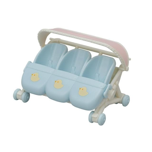 Sylvanian Families Floral Cat Stroller - gallery image 2