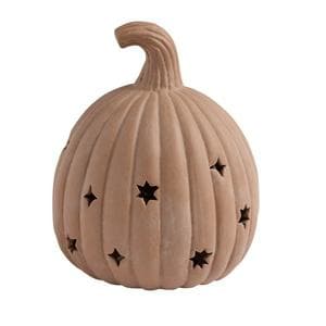 Sainsbury's Home Terracotta Tea Light Pumpkin