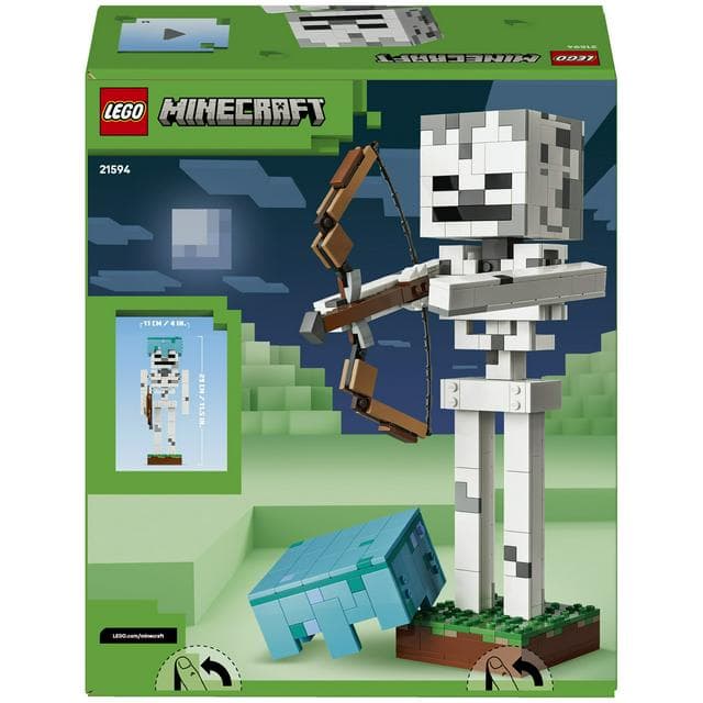 Lego Minecraft The Skeleton Figure Toy 21594 - gallery image 5