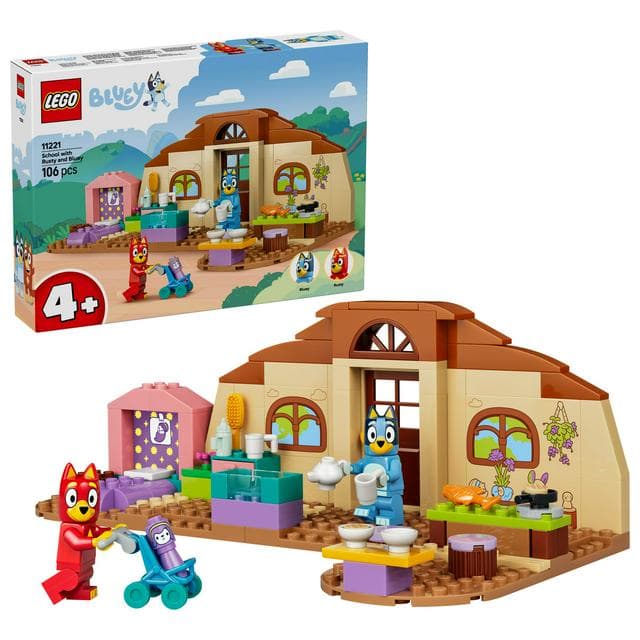 Lego Bluey School With Rusty & Bluey Toy 11221 - gallery image 1