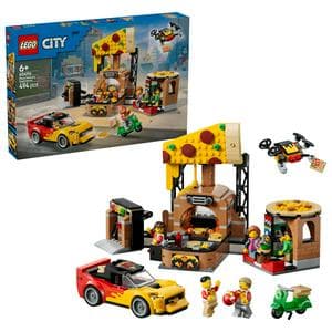 Lego City Pizza Delivery Experience With Vehicles Playset 60496