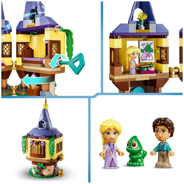 Lego Disney Princess Rapunzel’s Mini Tower Building Toy 43294 - gallery image 4