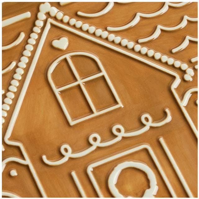 Sainsbury's Home Novelty Gingerbread House Shaped Plate - gallery image 3