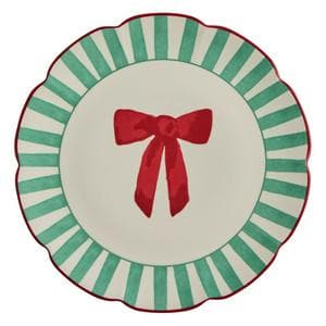 Sainsbury's Home Bows & Trees Dinner Plate