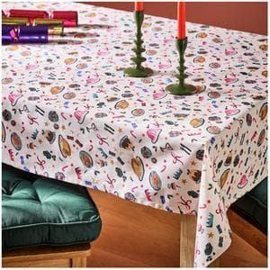 Sainsbury's Home Novelty Wipe Clean Tablecloth