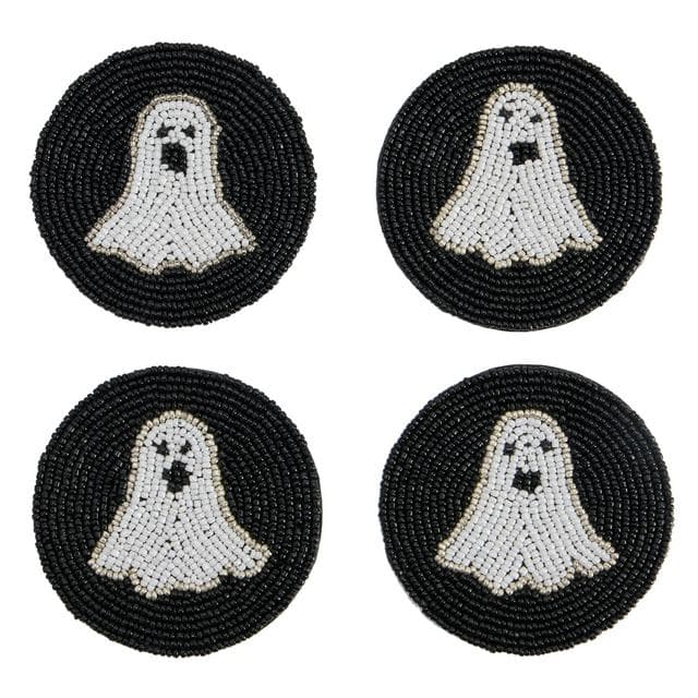 Sainsbury's Home Pack of 4 Ghost Coasters - gallery image 1