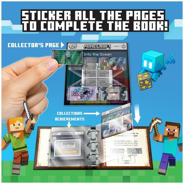 Sticki Rolls Minecraft Collector Book - gallery image 3