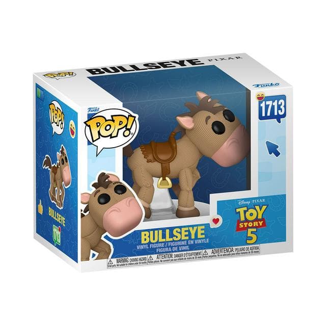 Funko Pop Toy Story 5 POP 4 Premium Bullseye Vinyl Figure - gallery image 1