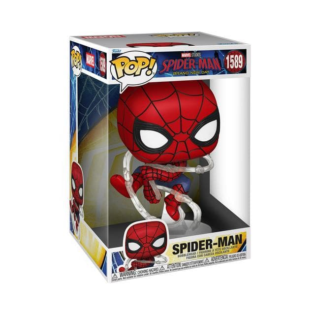 Funko Pop Jumbo Spider-Man Brand New Day Figure - gallery image 1