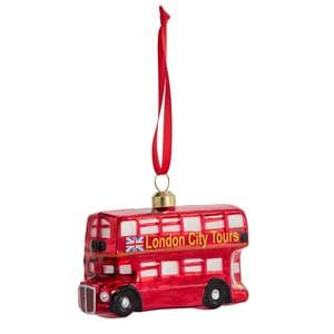Sainsbury's Home London Bus City on The Back Hanging Decoration