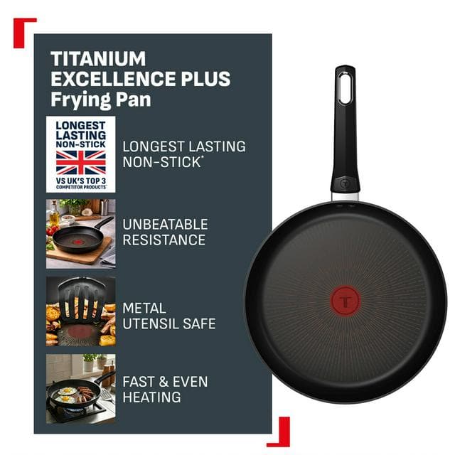 Tefal Titanium Excellence Plus Frying Pan - 20cm - gallery image 2