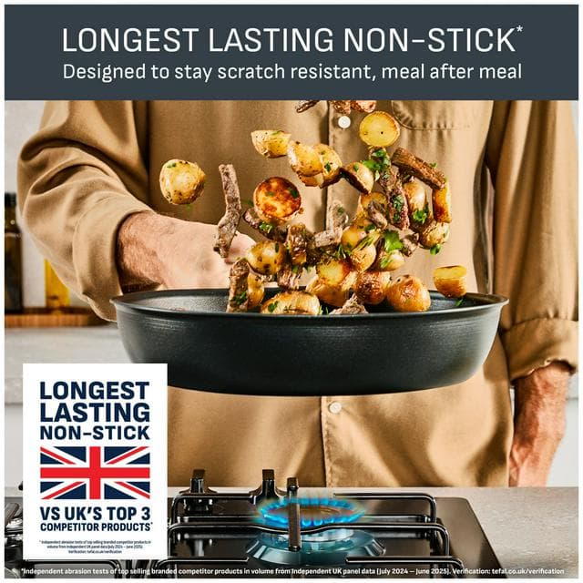 Tefal Titanium Excellence Plus Frying Pan - 24cm - gallery image 3