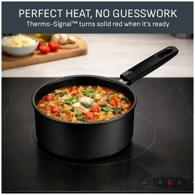 Tefal Titanium Excellence Plus Saucepan With Lid - 18cm - gallery image 5