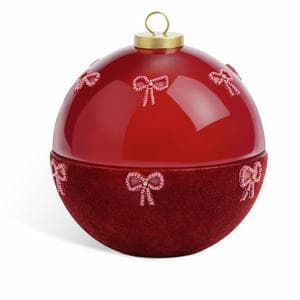Habitat Under The Christmas Tree Flocked Large Bauble