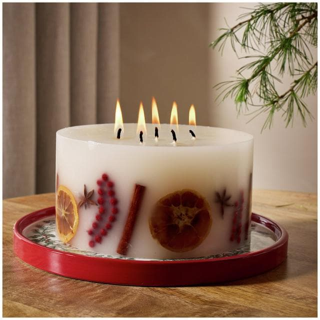Sainsbury's Home Christmas Spice Inclusion XL Candle - gallery image 1