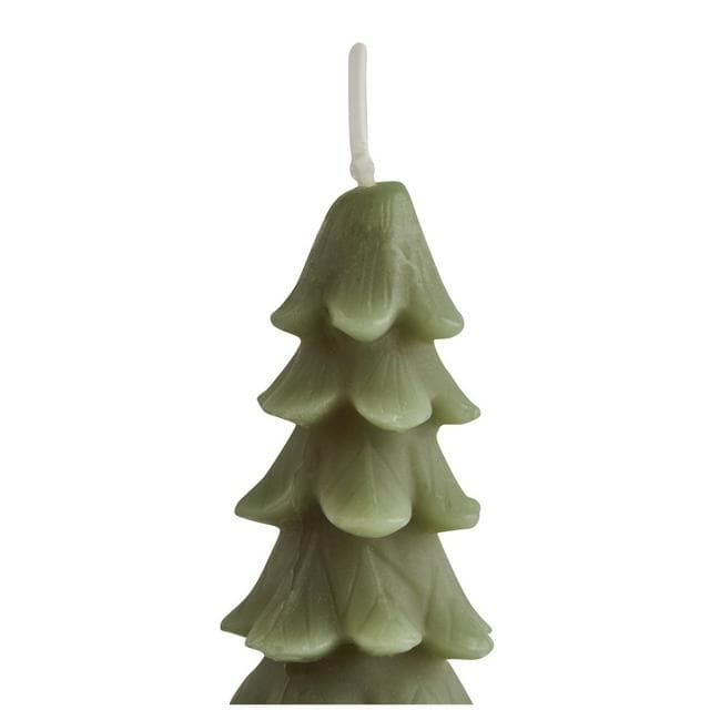Sainsbury's Home Pack of 2 Christmas Spice Tree Candles - gallery image 3