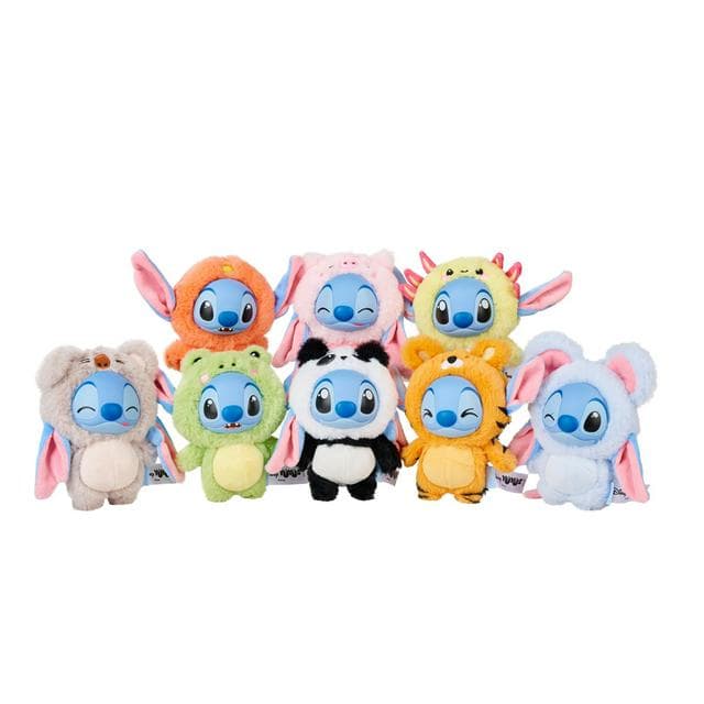 Disney Yuyus Stitch Plush Keyring Assortment - gallery image 1