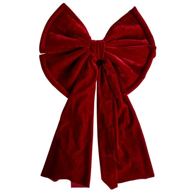 Sainsbury's Home Giant Bow Decoration - Red - gallery image 1