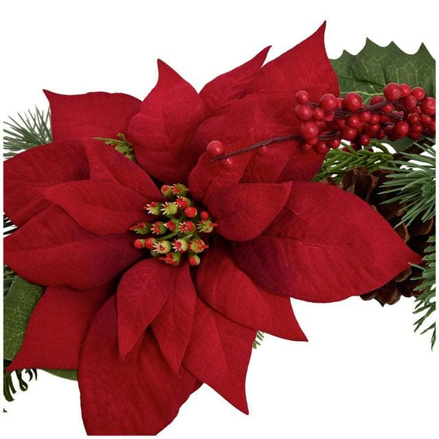 SAL Gifting Poinsettia Garland - gallery image 2