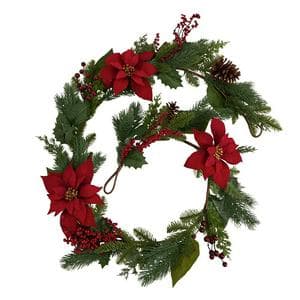SAL Gifting Poinsettia Garland