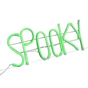Sainsbury's Home Spooky Sign - Neon