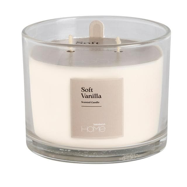  Sainsbury's Home 300g Candle - Soft Vanilla - gallery image 1