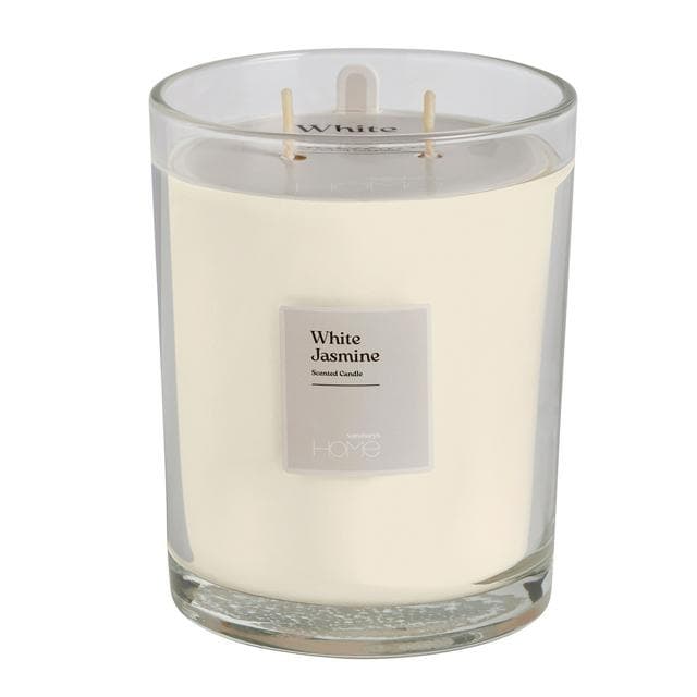  Sainsbury's Home 500g Candle - White Jasmine - gallery image 1
