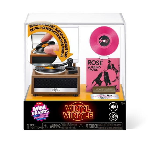 Zuru Mini Brands Vinyls Playset S1 Assortment - gallery image 1