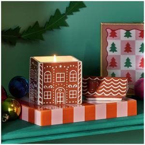 Sainsbury's Home The Night Before Christmas Gingerbread House Candle