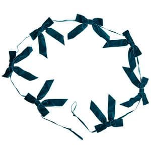 Sainsbury's Home Velvet Garland - Blue