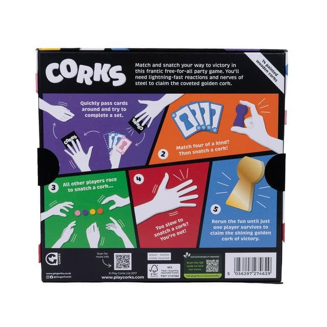 Professor Puzzle Corks Card Game - gallery image 3