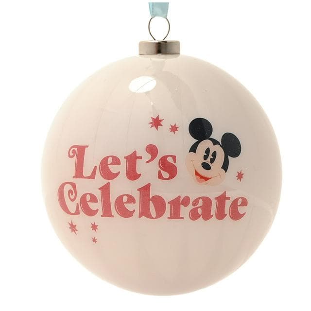 Disney Pack of 4 Mickey & Minnie Baubles - gallery image 3