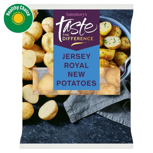 Sainsbury's 1kg Jersey Royal New Potatoes, Taste the Difference - gallery image 1