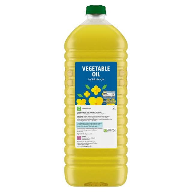 Sainsbury's Vegetable Oil 3L - gallery image 1
