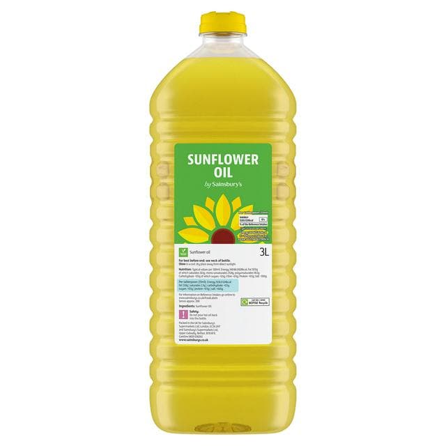 Sainsbury's Sunflower Oil 3L - gallery image 1