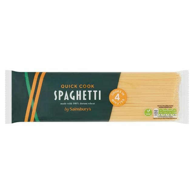 Sainsbury's Quick Cook Spaghetti Pasta 500g - gallery image 1