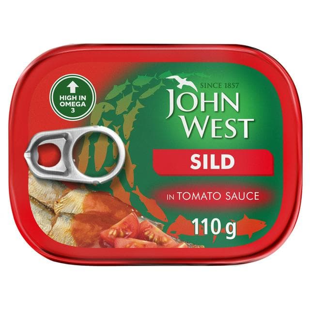 John West Sild in Tomato Sauce 110g - gallery image 1