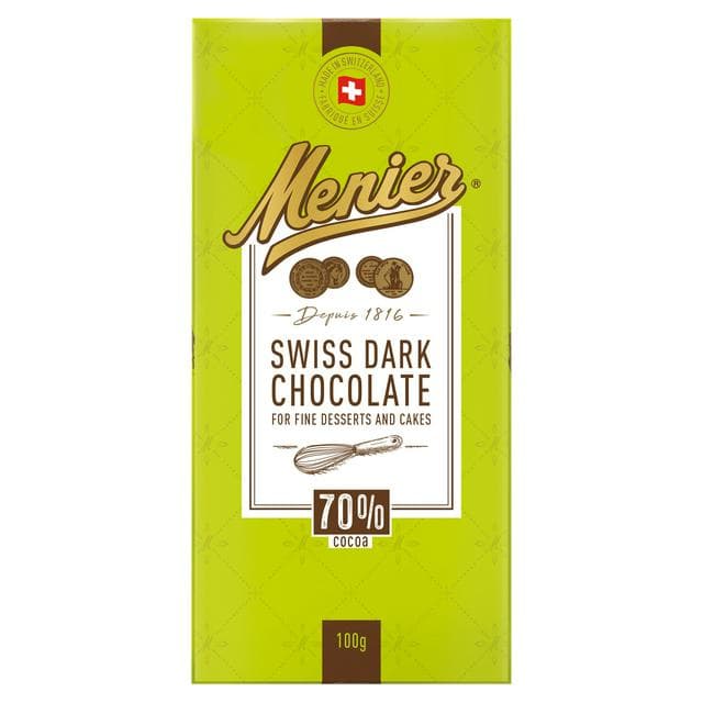 Menier Swiss Dark Chocolate 100g - gallery image 1